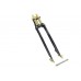 V-Twin 26" Spring Fork Kit Black with Brass Accents - 24-1580